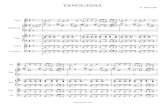 Piazzolla - TANGUEDIA - Quintet - Parts Score