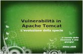 SMAU 2008: "Vulnerabilità in Tomcat: l'evoluzione della specie"