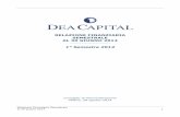 DeA Capital relazione fine semestre al 30-6-2014
