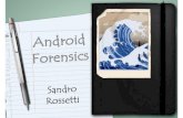 DEFTCON 2012 - Alessandro Rossetti -  Android Forensics