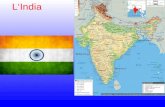 LIndia. I confini L India si incunea nell Oceano Indiano fra il Mare Arabico e il Golfo del Bengala ed è delimitata a settentrione dall imponente catena.