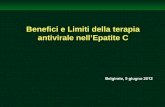 Benefici e Limiti della terapia antivirale nellEpatite C.
