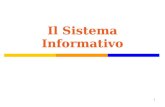 1 Il Sistema Informativo. 2 E linsieme di tutte le informazioni prodotte nel sistema di impresa, degli strumenti utilizzati per produrle e delle unità