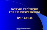 Corso di Consolidamento e Recupero - Il Legno 1 NORME TECNICHE PER LE COSTRUZIONI DM 14.01.08.