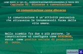 Luigi Anolli (a cura di), Fondamenti di psicologia della comunicazione, Il Mulino 2011 Capitolo VI. Discorso e conversazione 1 La comunicazione come discorso.