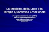 La Medicina della Luce e la Terapia Quantistica Emozionale  ( MP3)  .