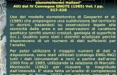 Amato, B. De Simoni, R. Di Maro "Valutazione del b per alcuni domini sismotettonici Italiani" Atti del IV Convegno GNGTS (1985) Vol. I pp. 517-528 Uso.