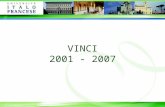VINCI 2001 - 2007. DATI SULLA PARTECIPAZIONE DELLE UNIVERSITA ITALIANE E FRANCESI AI BANDI VINCI DAL 2001 AL 2007 DONNEES SUR LA PARTICIPATION DES UNIVERSITES.