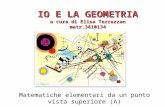 IO E LA GEOMETRIA a cura di Elisa Terrazzan matr.3810134 Matematiche elementari da un punto vista superiore (A)