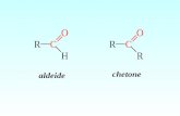 Aldeide chetone. C O H H metanale aldeide formica C O H H 3 C etanale aldeide acetica C O H CH 3 C H H propanale aldeide propionica La vecchia nomenclatura.