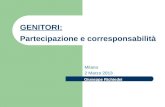 Giuseppe Richiedei GENITORI: Partecipazione e corresponsabilità Milano 2 Marzo 2013.