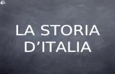 LA STORIA DITALIA. Il Risorgimento Con Risorgimento la storiografia si riferisce al periodo della storia d'Italia durante il quale la nazione italiana.