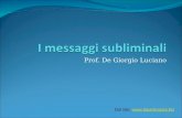 Prof. De Giorgio Luciano Dal sito: .