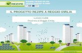IL PROGETTO REZIPE A REGGIO EMILIA Luciano Gobbi Provincia di Reggio Emilia.