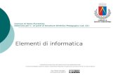 Ing. Paolo Campigli  Comune di Sesto Fiorentino Selezione per n. 15 posti di Istruttore Direttivo Pedagogico (cat. D1) Elementi di.