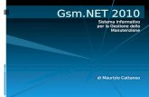Gsm.NET 2010 Sistema Informativo per la Gestione della Manutenzione di Maurizio Cattaneo.