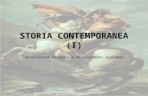 STORIA CONTEMPORANEA (I) Rivoluzione francese e Risorgimento italiano.
