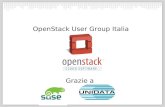OpenStack User Group Italia Grazie a. Stefano Maffulli OpenStack Community Manager 31 Gennaio 2013 - Roma.