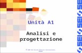 © 2007 SEI-Società Editrice Internazionale, Apogeo Unità A1 Analisi e progettazione.