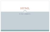 IL TAG HTML. Definizione e uso Il tag ¨ utilizzato per inserire oggetti (immagini, audio, video, applet java, ActiveX, filmati flash, pdf ) Se il tag