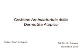 Gestione Ambulatoriale della Dermatite Atopica AIF Dr. R. Troiano Dicembre 2011 Tutor: Prof. L. Greco.