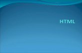 Il linguaggio HTML L'HTML (HyperText Markup Language) è il linguaggio che permette di scrivere pagine Web che saranno interpretate e presentate all'utente.
