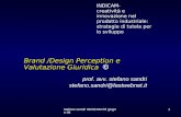 Stefano sandri INDICAM 03 giugno 08 1 Brand /Design Perception e Valutazione Giuridica © prof. avv. stefano sandri stefano.sandri@fastwebnet.it INDICAM-