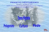 PROGETTO MEDITERRANEO Bruxell 9 – 12 febbraio 2012 ASSMI (Associazione Scalabriniane a Servizio con/per i Migranti Via Alba 35, 00182 Roma - Italia.