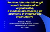 Servizio Infermieristico: gli assetti istituzionali ed organizzativi. Il modello direzionale e gli strumenti di integrazione organizzativa. Antonella.
