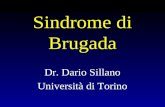 Sindrome di Brugada Dr. Dario Sillano Università di Torino.