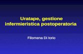 Uratape, gestione infermieristica postoperatoria Filomena Di Iorio.