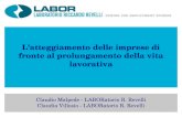 Latteggiamento delle imprese di fronte al prolungamento della vita lavorativa Claudio Malpede - LABORatorio R. Revelli Claudia Villosio - LABORatorio R.