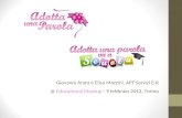 Giovanni Arata e Elisa Mazzini, APT Servizi E-R @ Educational Mashup - 9 febbraio 2012, Torino.