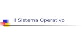 Il Sistema Operativo. Sistema Operativo (Software di base) Il sistema operativo ¨ un insieme di programmi che opera sul livello macchina e offre funzionalit 