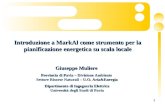1 Introduzione a MarkAl come strumento per la pianificazione energetica su scala locale Giuseppe Muliere Provincia di Pavia – Divisione Ambiente Settore.