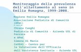 Monitoraggio della prevalenza dellallattamento al seno in Emilia Romagna, 1999-2008. Regione Emilia Romagna Associazione Pediatria di Comunità (APeC) A.