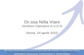 Dr.ssa Nilla Viani Direttore Operativo A.V.E.N Roma, 14 aprile 2010.