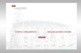 CONTO CONSUNTIVO ABSCHLUSSRECHNUNG2008. 1 Fabio Bovolon - Comune di Bolzano – Ripartizione Amministrazione delle Risorse Finanziarie - 2009 CONSIDERAZIONI.