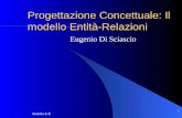 Modello E-R 1 Progettazione Concettuale: Il modello Entità-Relazioni Eugenio Di Sciascio.