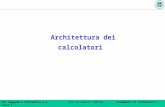CdL Ingegneria Informatica n.o. Anno Accademico 2008/09 Fondamenti di Informatica I – corso A Giacomo Piscitellipag. 1/30 Architettura dei calcolatori.