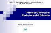 Antonio Messeni Petruzzelli DIMeG,Politecnico di Bari, Italia Economia ed Organizzazione Aziendale (A-K) CdL in Ing. Meccanica Principi Generali di Redazione.