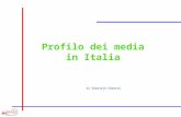 Profilo dei media in Italia di Emanuele Gabardi. Potenzialità dei mezzi (% di penetrazione) Mezzi Base Adulti 14+ Resp. Acq. TV 1 giorno 84 89 Radio 1.