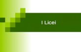 I Licei. Cosa offre il LICEO? Una formazione di base ampia, utile ad acquisire le conoscenze, le abilità e le competenze adeguate a leggere e interpretare.