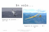 In volo... 11/01/20141 Orazio Puglisi: La Chimica e la Fluidodinamica Rapporto di planata ~ 19 / 25 Rapporto di planata ~ 30 / 70.
