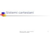 Marina Cobal - Dipt.di Fisica - Universita' di Udine1 Sistemi cartesiani.