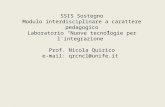 SSIS Sostegno Modulo interdisciplinare a carattere pedagogico Laboratorio "Nuove tecnologie per l'integrazione Prof. Nicola Quirico e-mail: qrcncl@unife.itqrcncl@unife.it.