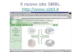Il nuovo sito SBBL . Muovendo il mouse sulla home page si raggiungono tutti i servizi 1 - Banche dati SBBL.