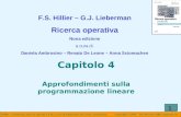 Hillier – Lieberman, Ricerca operativa, 9 ed, a cura di Ambrosino, De Leone, SciomachenCopyright © 2010 – The McGraw-Hill Companies srl 1 F.S. Hillier.