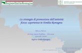 Le strategie di promozione dellattività fisica: esperienza in Emilia-Romagna Alberto Arlotti Servizio Sanità Pubblica Direzione Generale Sanità Regione.