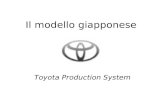 Il modello giapponese Toyota Production System. Anni 40: la Toyota è unentità produttiva assolutamente marginale 2685 vetture prodotte in 30 anni contro.